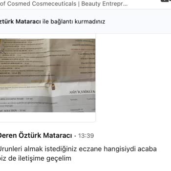 Cosmed Firmasının Kurucusundan Temsilcisine Kadar Ulaşılmıyor