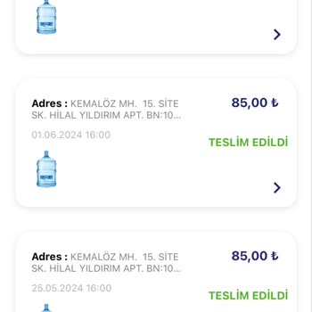 Erikli Su Uşak Bayii Sipariş Getirmiyor.