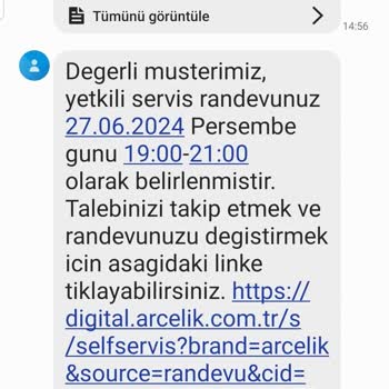 Arçelik Servis Sorumsuzluğu Yüzünden Yaşanan Ve Yaşanacak Mağduriyet