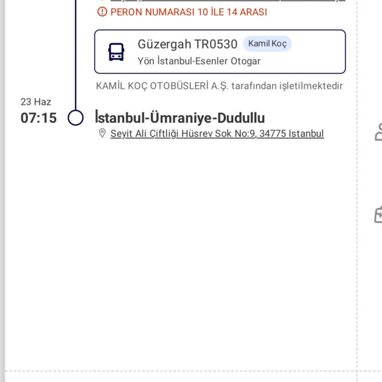 Kamil Koç Muavinin Üslubu Ve Koltuk Numaralarının Değişmesi.