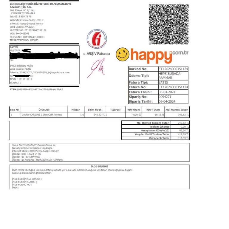 Cooker 2lt Termosun Bozulması. Hepsiburada.com