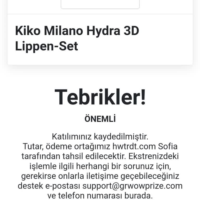 Kiko Milano Yetkilileri Lütfen Şikayetlerimizi Ses Verin!