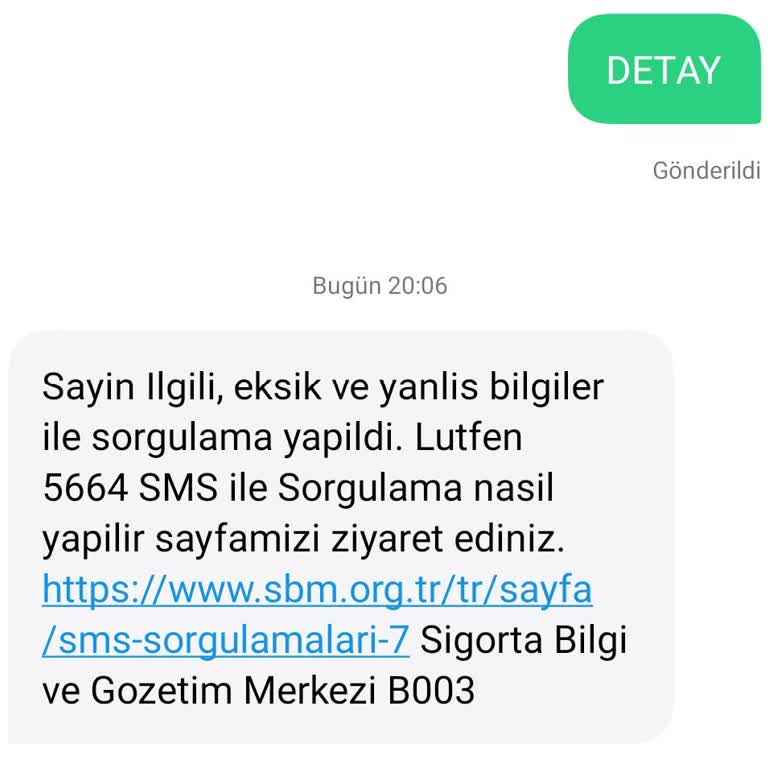 Sigorta Bilgi Ve Gözetim Merkezi Tramer Sorgulama Şikayetim Bar