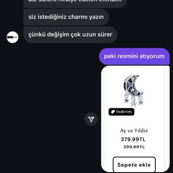 Sarjhub.co Ürün Kararması Orj. Pandora'ya Zarar Veriyor Kötü İletişim