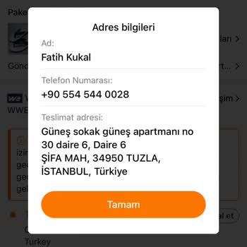 Hepsijet Kargo Adres Değişikliği Yapmadığı İçin Mağduriyet