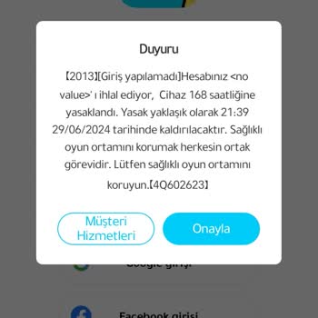 WePlay Hesabıma Haksiz Yere Durduk Yere Ban Atıldı