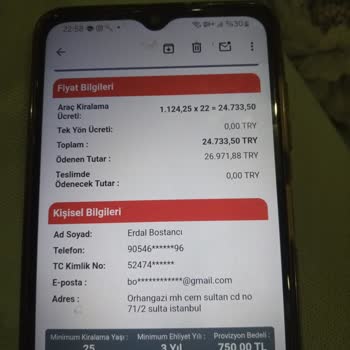 Obilet Tarafından Maddi Zarar