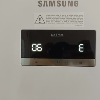 Samsung Buzdolabımın Arızası Ve Yetersiz Servis Hizmeti