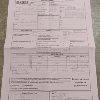 Samsung Buzdolabımın Arızası Ve Yetersiz Servis Hizmeti