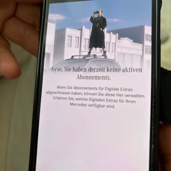 Mercedes Me Uygulaması