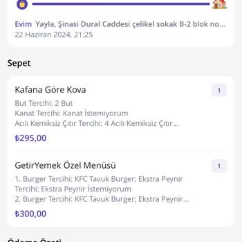 Getir İle Yaşadığım Sorun