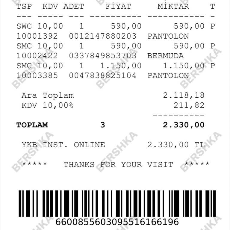 İade Sorunu, Bershka Korupark AVM Bursa