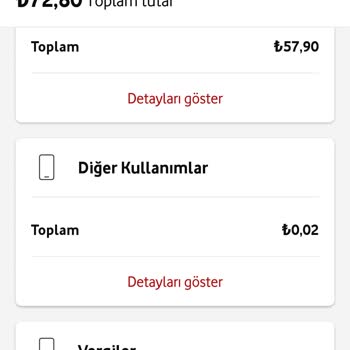 Vodafone'un Çok Fazla Fatura Artışı Yapması Haksız Kazanç Sağlaması.