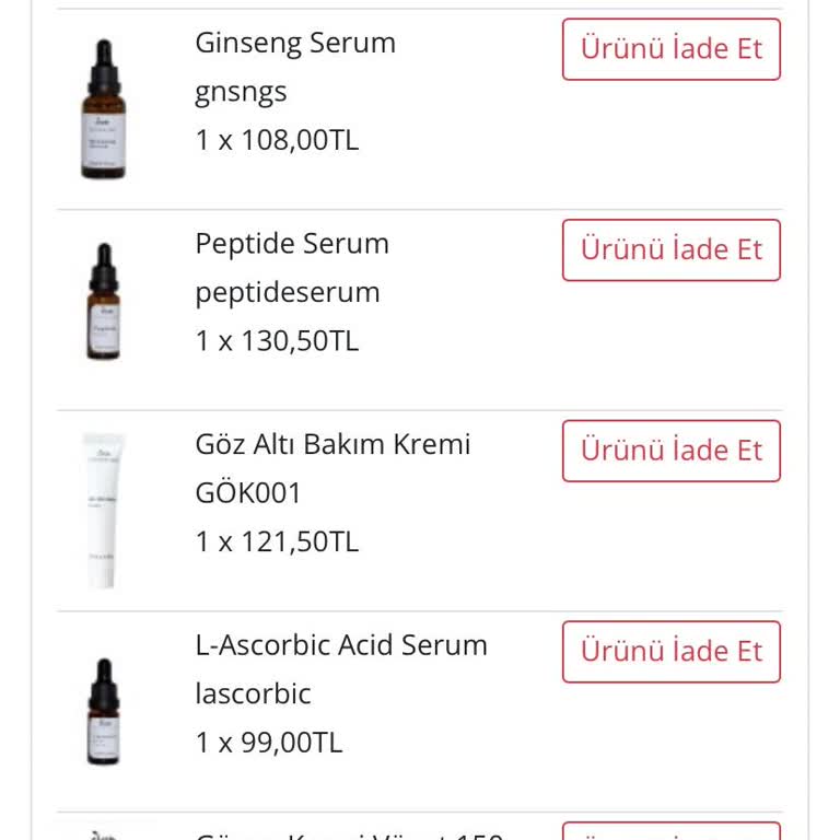 Doa Kozmetik Eksik Sipariş Doa Kozmetiğe Ulaşamıyorum