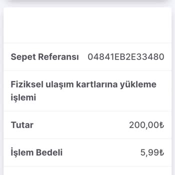 Ankara Büyükşehir EGO Ankara Kart Komisyon Ücreti