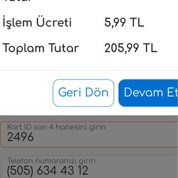 Ankara Büyükşehir EGO Ankara Kart Komisyon Ücreti