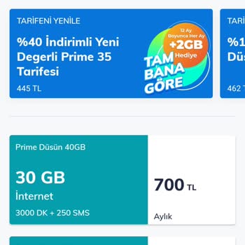 Türk Telekom Mobil Fiyat Tarifesinin Üç Kat Artması.