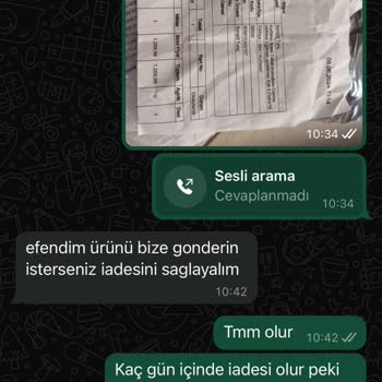 Buqet Official Yanlış Ve Eksik Ürün İade Şikayeti