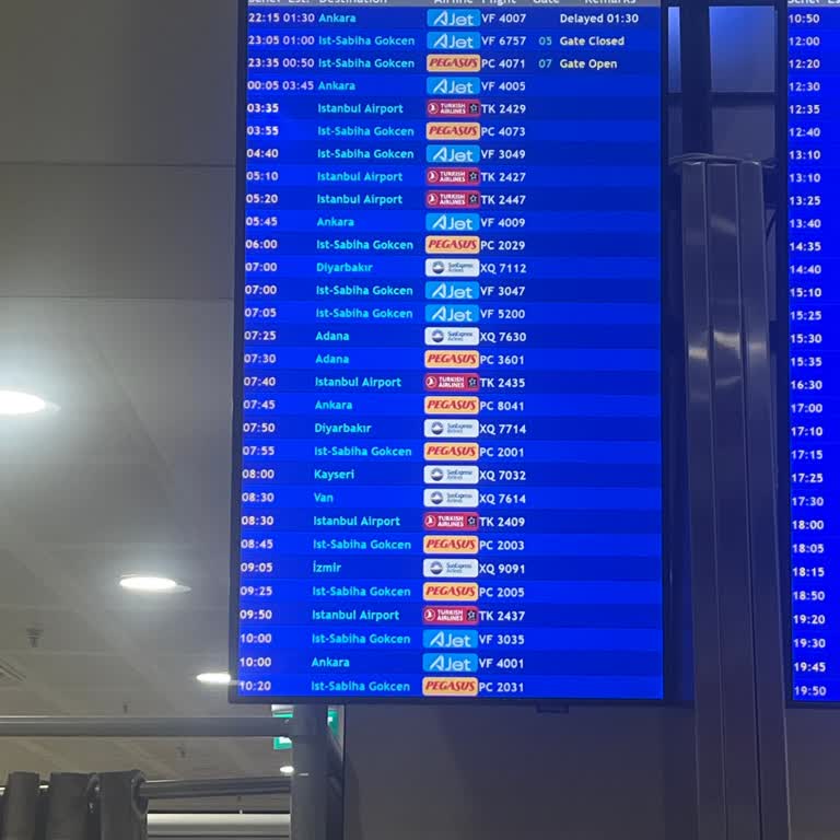 AJet (Anadolu Jet) Antalya-Ankara Uçağında Uzayan Rötar Ve İletişim Eksikliği