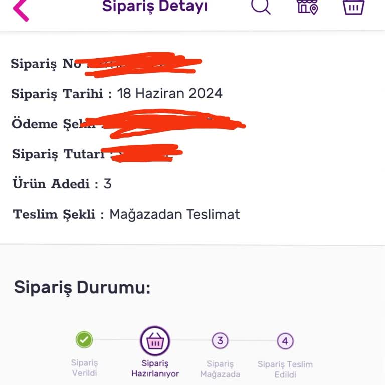 Gratis Online Hazırlanmayan Sipariş!