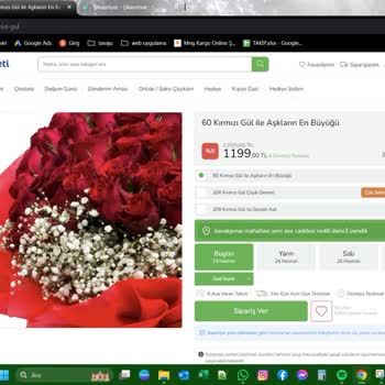 Çiçeksepeti.com Dan Çiçek Siparişi, Ben Çiçek İstedim Böcek Geldi