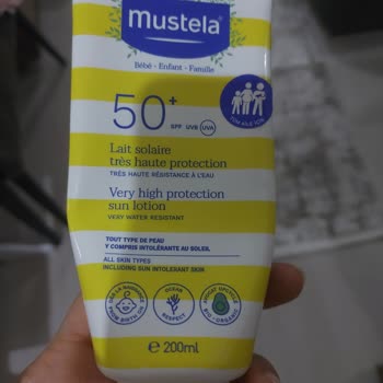 Mustela Spf50 Güneş Kremi Sivilce Yaptı!