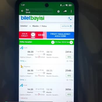 Biletbayisi.com Sistemde Görünen Tarih Ve Bilet Kesildikten Sonraki Tarih Farklı!