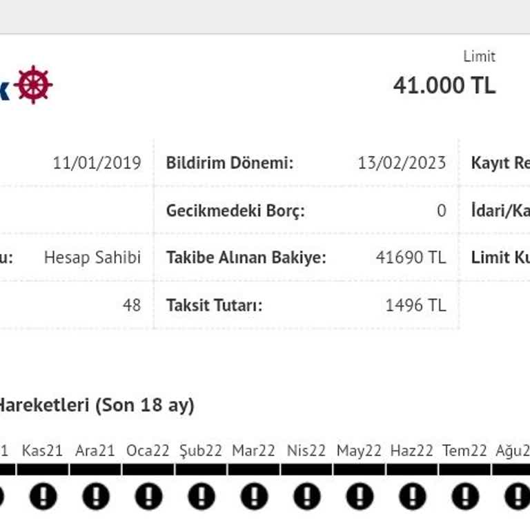 Denizbank Findeks Kapalı Olan Krediyi Kanuni Takipte Gösteriyor