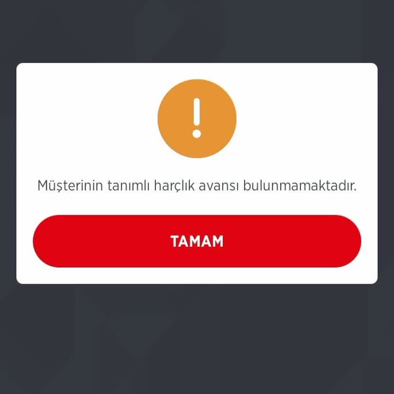 Ziraat Bankası Harçlık Avansı Kullanmak İstiyorum.