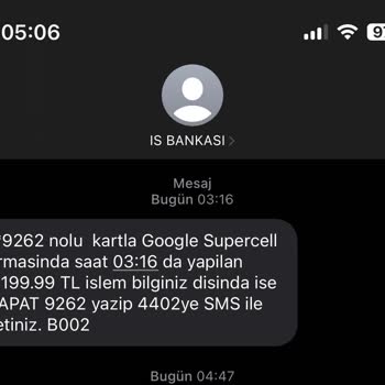 Supercell Bilgim Dışında Para Çekimi