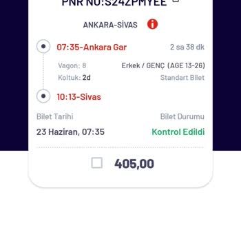 Yüksek Hızlı Tren Bagaj Ücreti