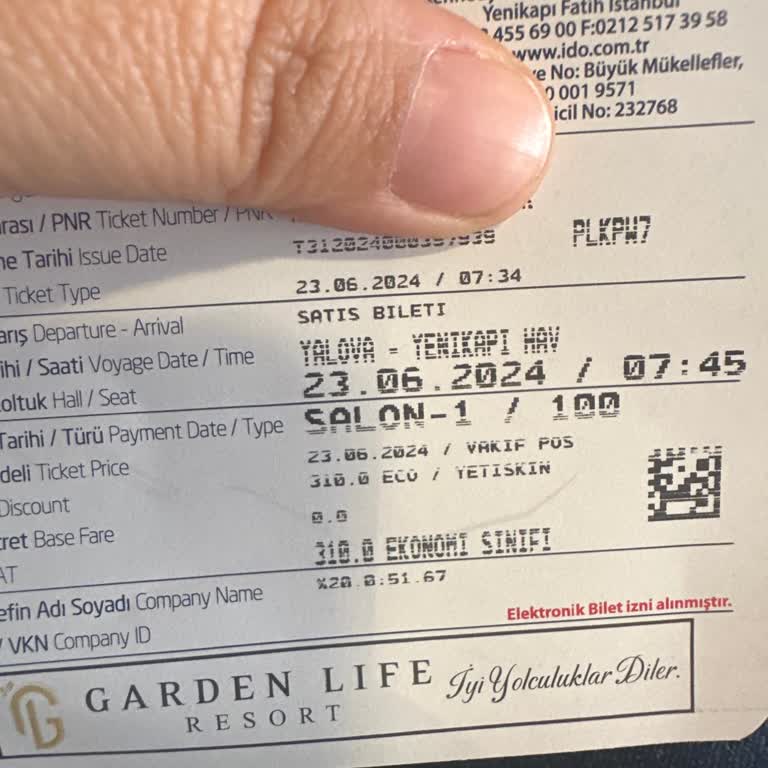 İDO Yanlış Bilet Alımı Ve Müşteri Hizmetlerinin Yetersizliği