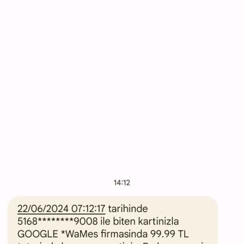 Wmes App En Kısa Sürede Paramın İade Edilmesini İstiyorum
