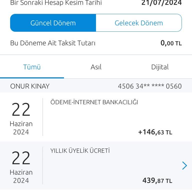 Yapı Kredi Bankası Kredi Kartı Ücreti İle İlgili Yaşanan Sorunlar