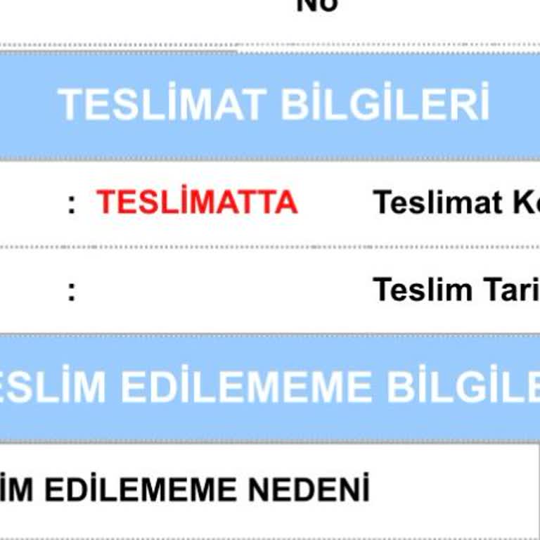 Aras Kargo Benden Habersiz Kargomu Otomata Teslim Ediyor