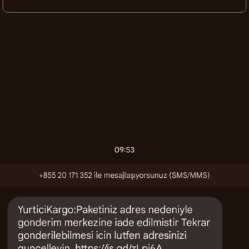 Kargo Sahte Mesaj Hakkında