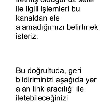 THY/Anadolu Jet-Ajet Arasında Yaşadığım Sorumluluk Kargaşası