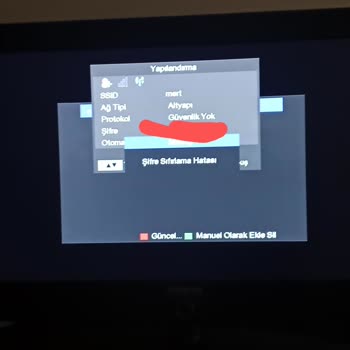 Dream Star One Plus Mini Receiver İnternete Bağlanmıyor