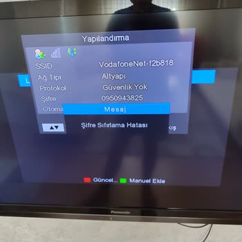 Dream Star One Plus Mini Receiver İnternete Bağlanmıyor