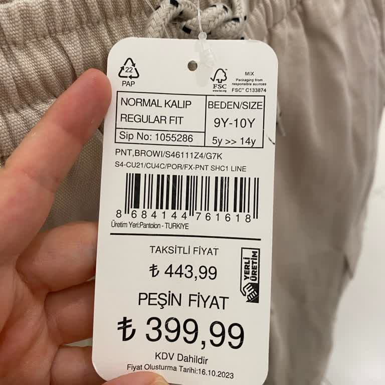 LCW De Etiketlerdeki Farklı Fiyatlar.