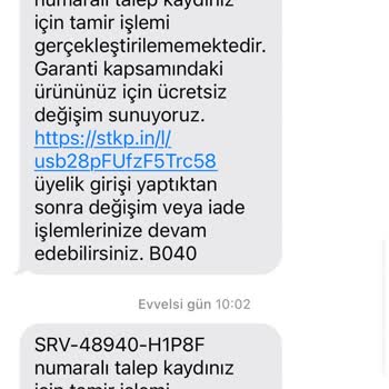 Karaca.com Homend Himalaya Su Arıtma Cihazı Ürün Değişim Sorunu