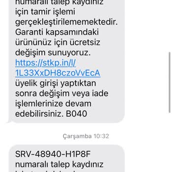 Karaca.com Homend Himalaya Su Arıtma Cihazı Ürün Değişim Sorunu