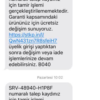 Karaca.com Homend Himalaya Su Arıtma Cihazı Ürün Değişim Sorunu