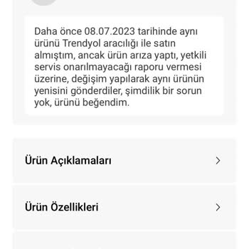 Karaca.com Homend Himalaya Su Arıtma Cihazı Ürün Değişim Sorunu
