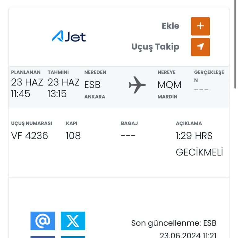 AJet (Anadolu Jet) Sürekli Rötarlar Ve Bilgilendirme Eksikliği İle Mahvolan Seyahat Planları