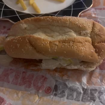 Mersin Burger King Limonluk Sürekli Eksik Ve Bayat Ürünler