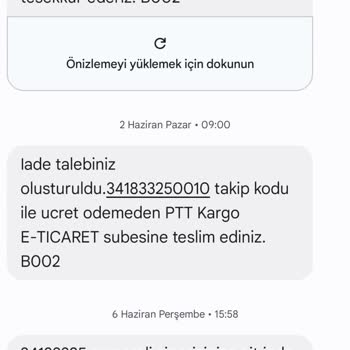 Sefamerve İade Ettiğim Ürünün Ücretini İade Etmiyor