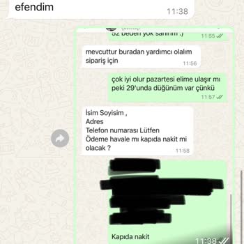 Terzi Ayhan Classics Online Siparişimi Kafasına Göre İptal Etti!