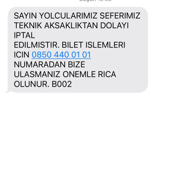 As Adana Seyahat Sefere Geç Kaldı Ve Seferi İptal Etti