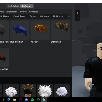 ROBLOX Gojo Saçım Yok Oldu